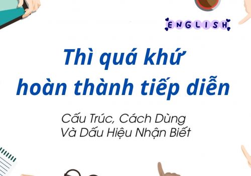 Dấu hiệu thì quá khứ hoàn thành tiếp diễn