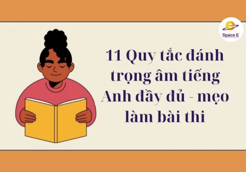 11 Quy tắc đánh trọng âm tiếng Anh đầy đủ - mẹo làm bài thi