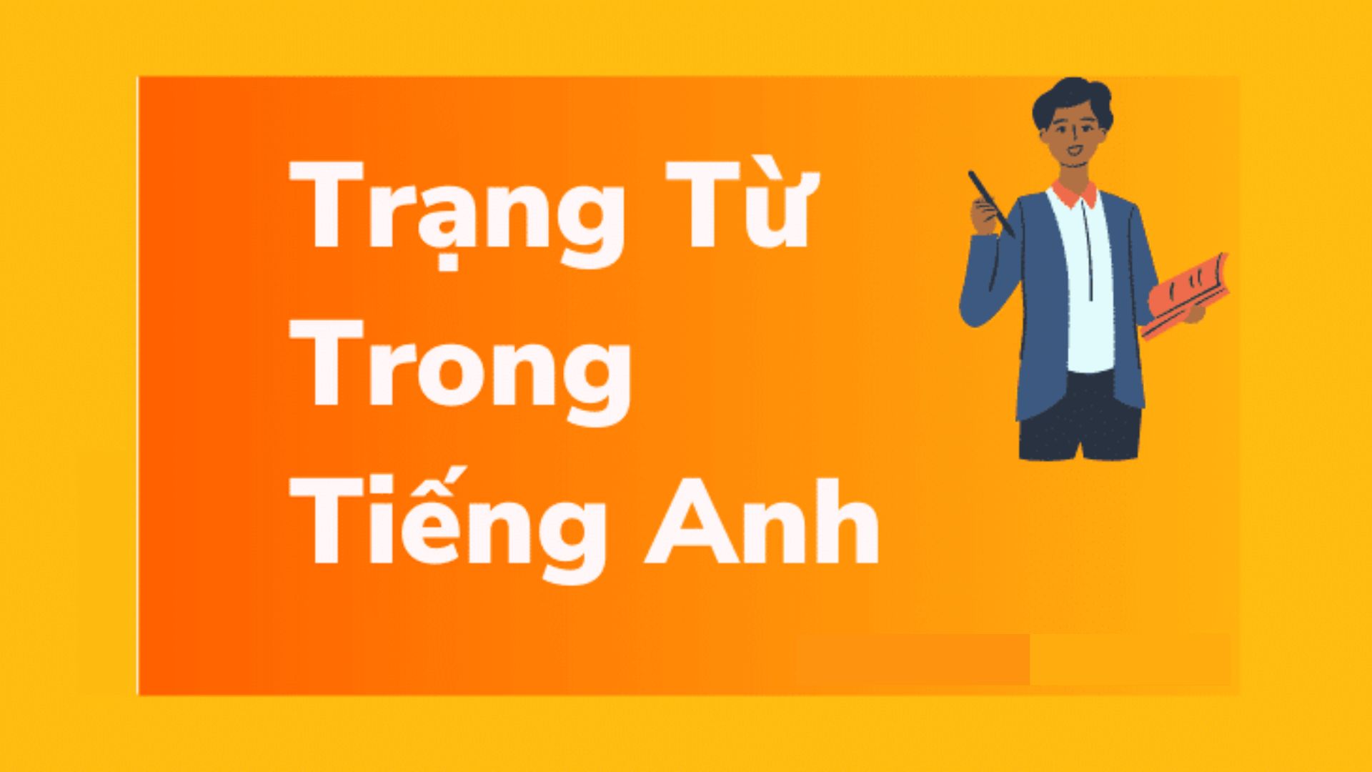 Peach and Blue Illustration English Class Education Video Presentation (6)